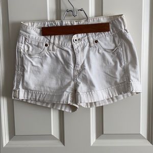 White Madewell Jean Shorts